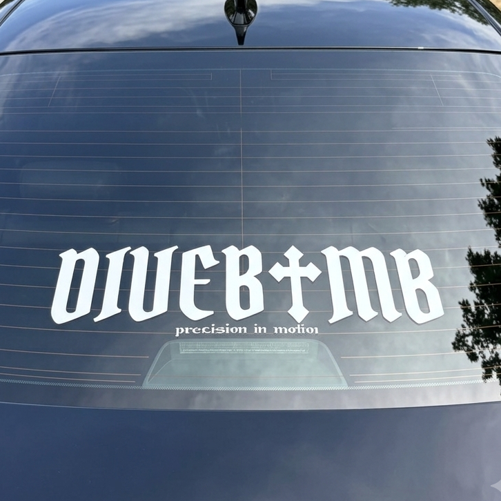 DIVEBOMB Banner Decal
